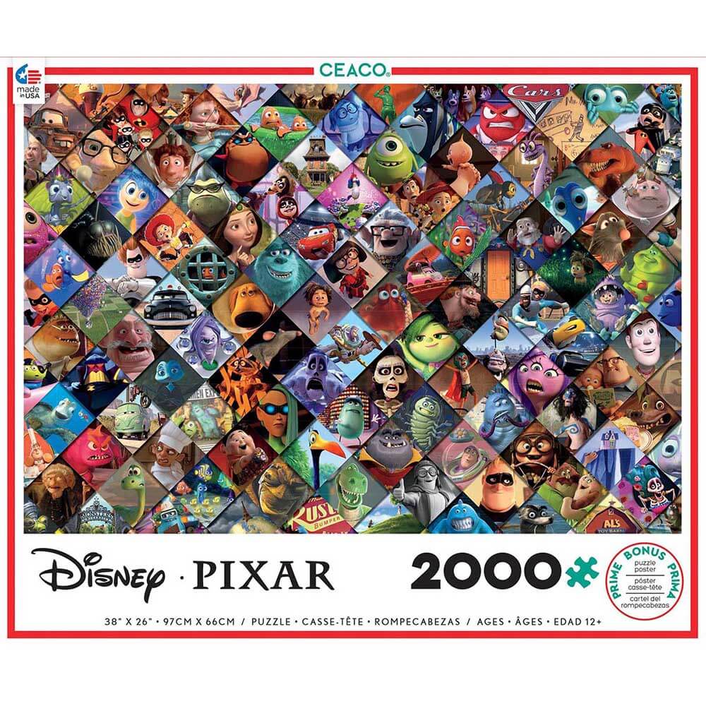 Ceaco Disney 100th Celebration Selfies 2000 Piece Jigsaw Puzzle
