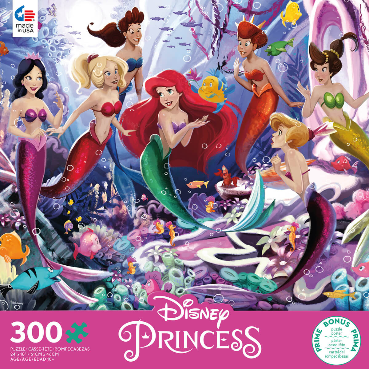 Disney 2000 piece puzzle  2000 piece puzzle, Disney, The little mermaid
