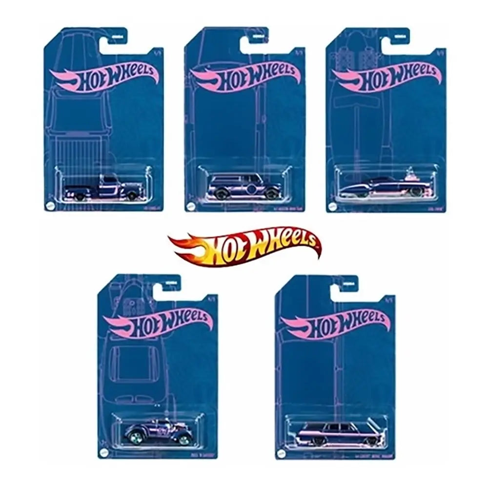 Hot Wheels Pearl and Chrome Vehicle Maziply Toys