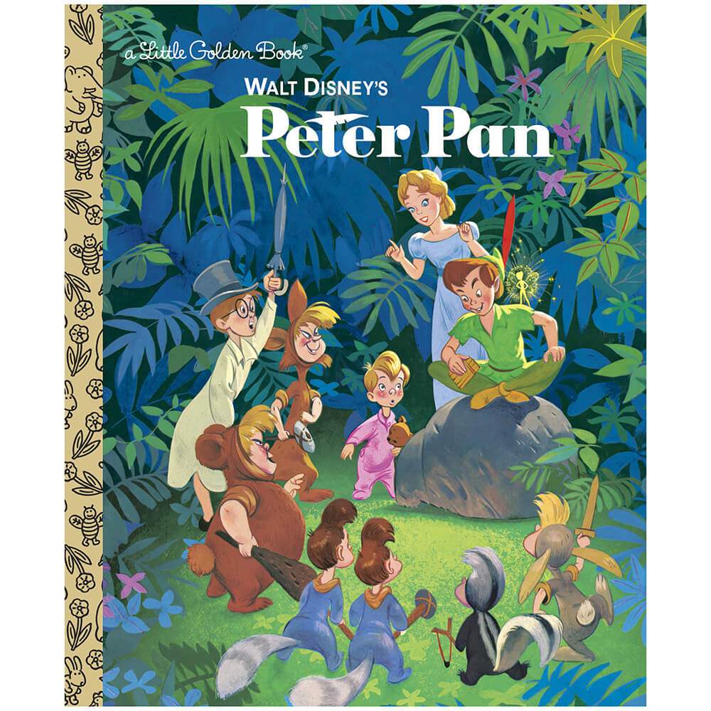 Little Golden Book Walt Disney's Peter Pan (Disney Classic) (Hardcover