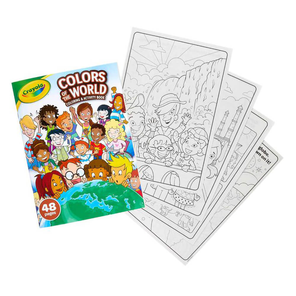  GiftsOfJoy Colors of The World Multicultural Art Kit. Includes  24ct multicultural Crayons, 24ct Colored Pencils, 24ct Markers, and an  EXCLUSIVE GiftsOfJoy Colors of World coloring sheet : Toys & Games