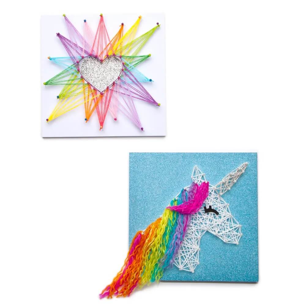 Craft-tastic The 3D String Art Kit - Over the Rainbow