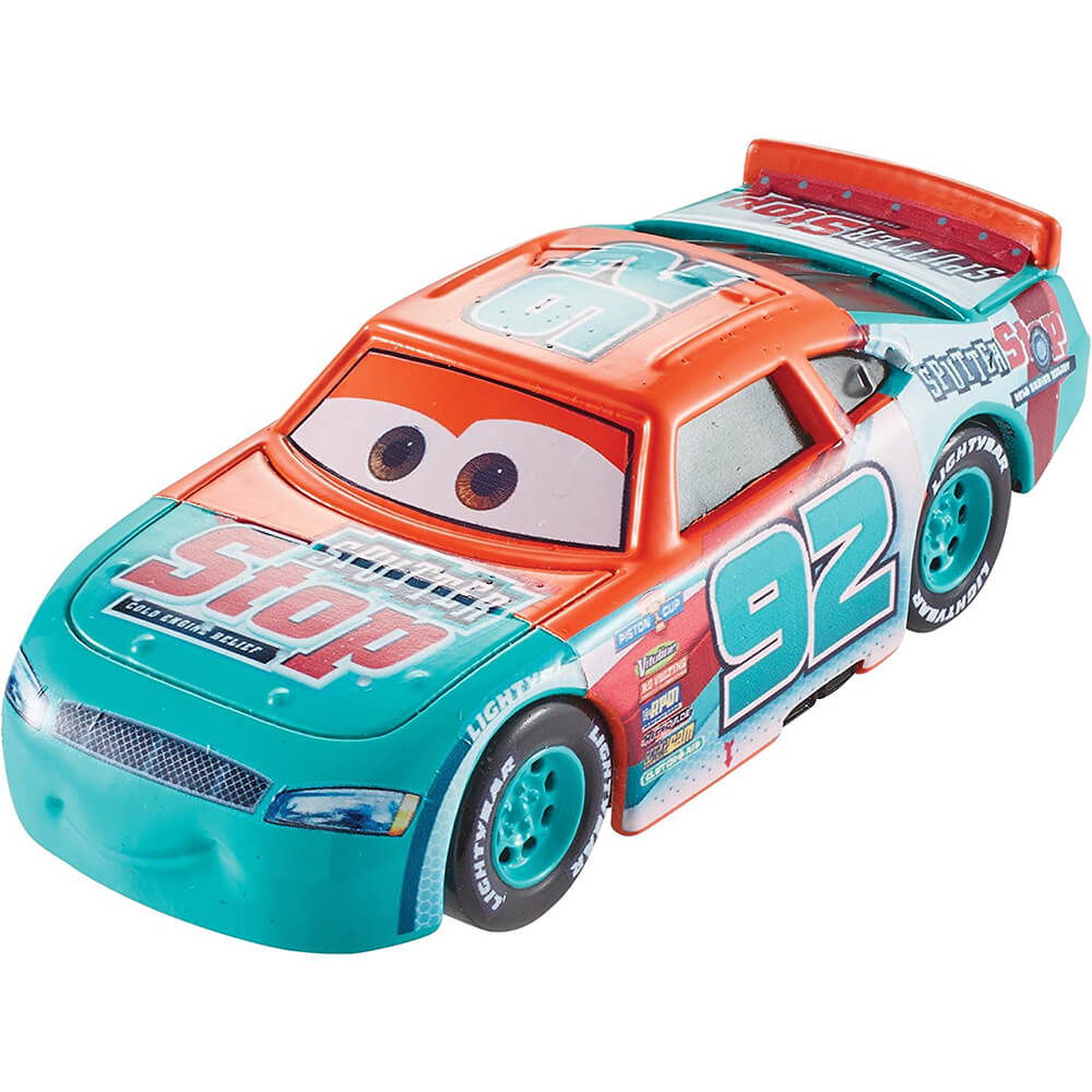  Disney Cars Golden Die-Cast Lightning McQueen 1:55Scale Movie  Character for Racing and Storytelling Fun, Gift for Kids Age 3 Years and  Older : Toys & Games