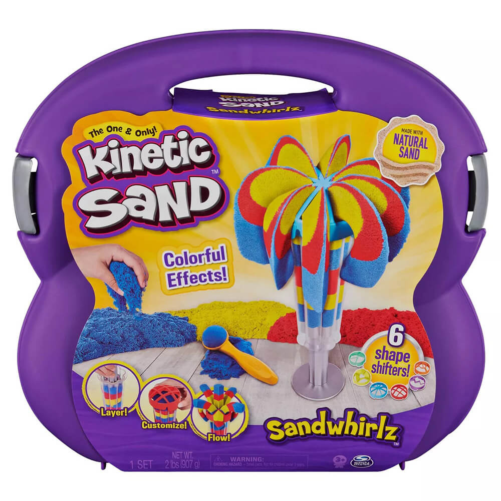 Kinetic Sand 1 lb Purple Sandbox Playset