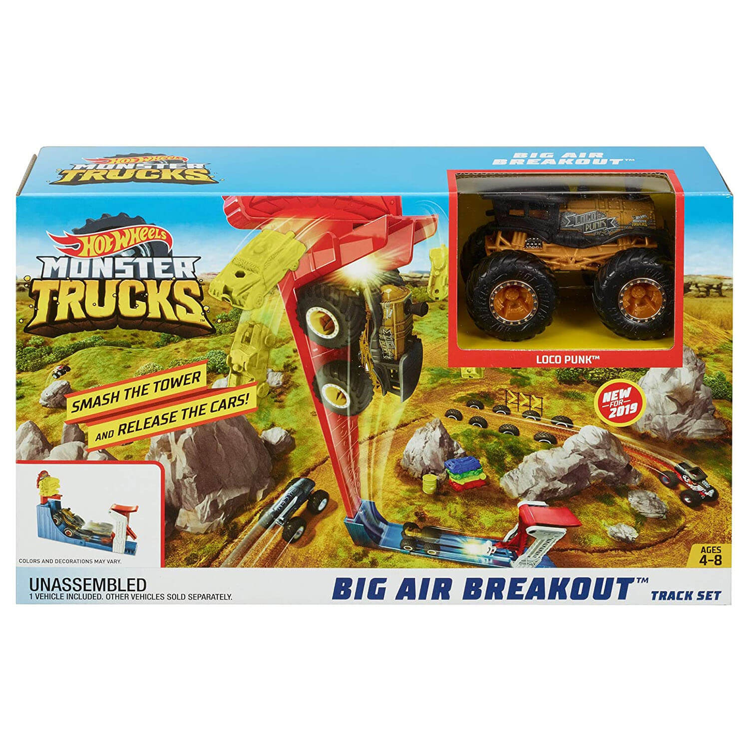 Hot Wheels Monster Trucks Big Air Breakout