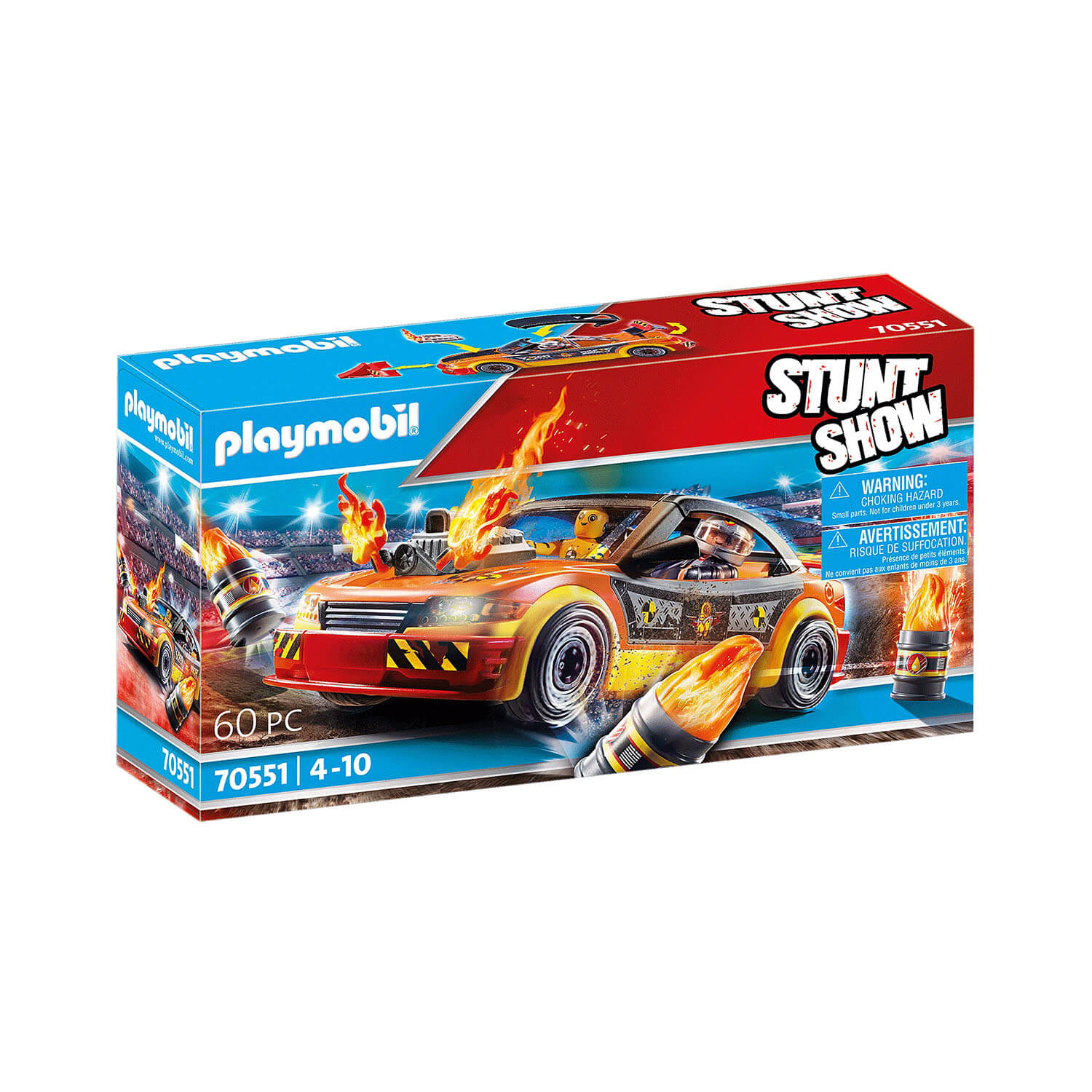 70551 - Playmobil Stuntshow - Voiture crash test