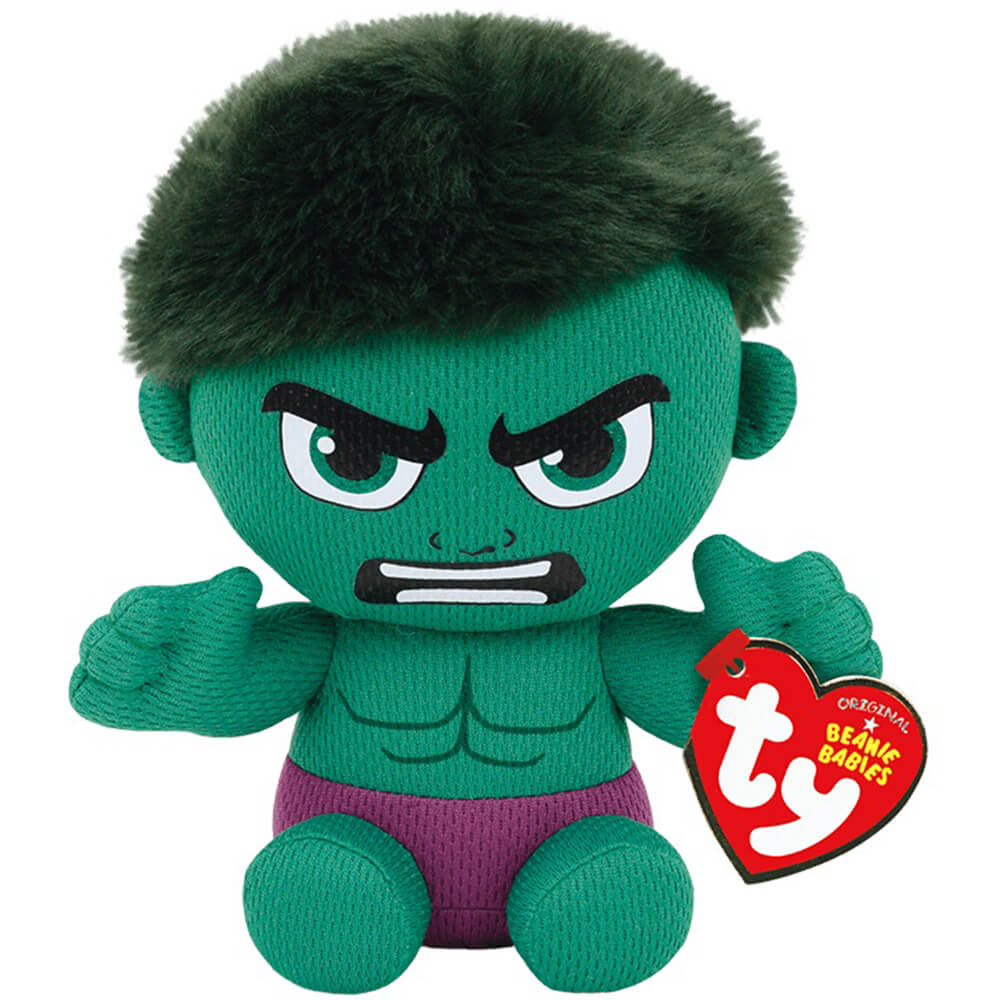 Ty Marvel Hulk 8 Plush