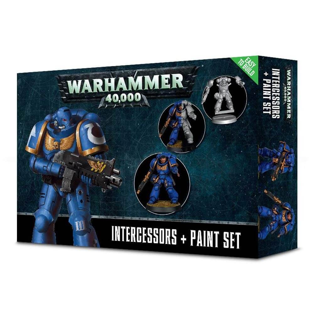 Warhammer 40K Space Marines Infernus Marines + Paints Set