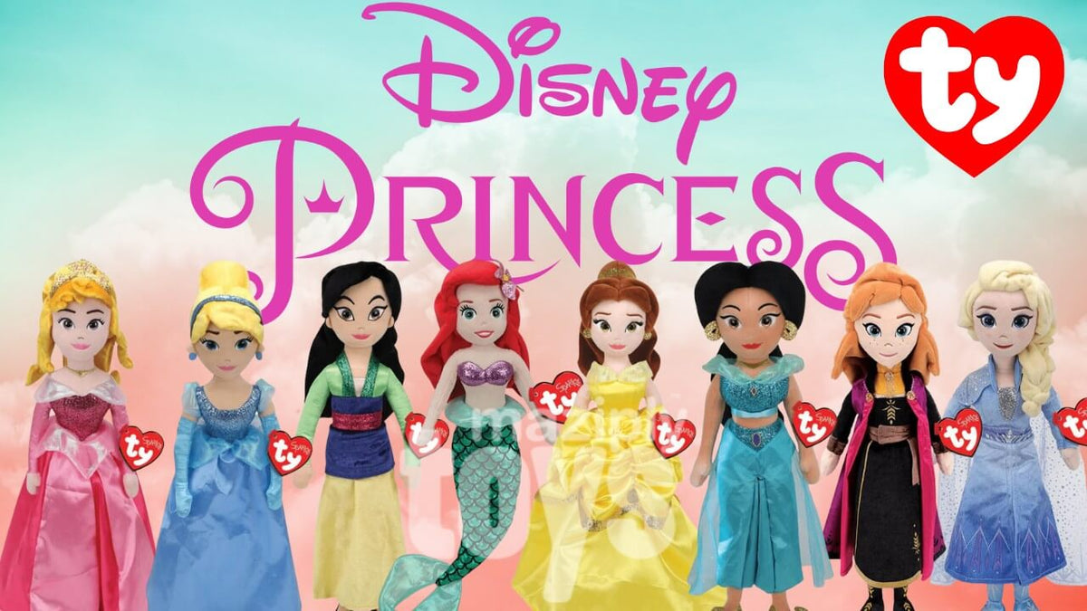 Explore The Magic Of Ty Disney Princess 15 Plush Dolls