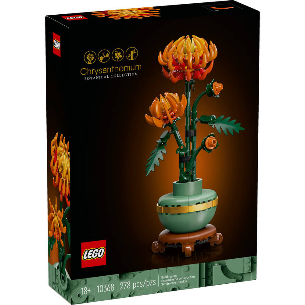 LEGO® Botanicals Chrysanthemum 278 Piece Building Set (10368)