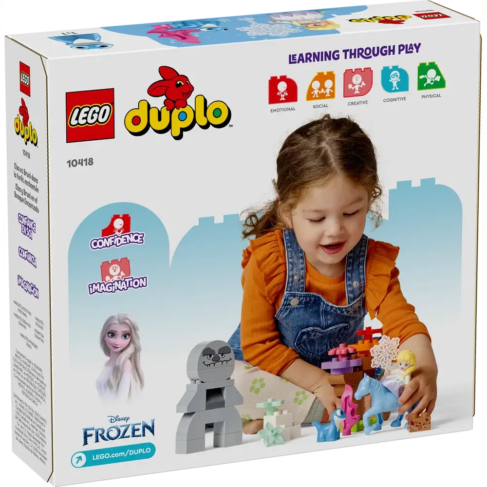 LEGO® DUPLO® Disney Elsa & Bruni in the Enchanted Forest Building Set (10418)