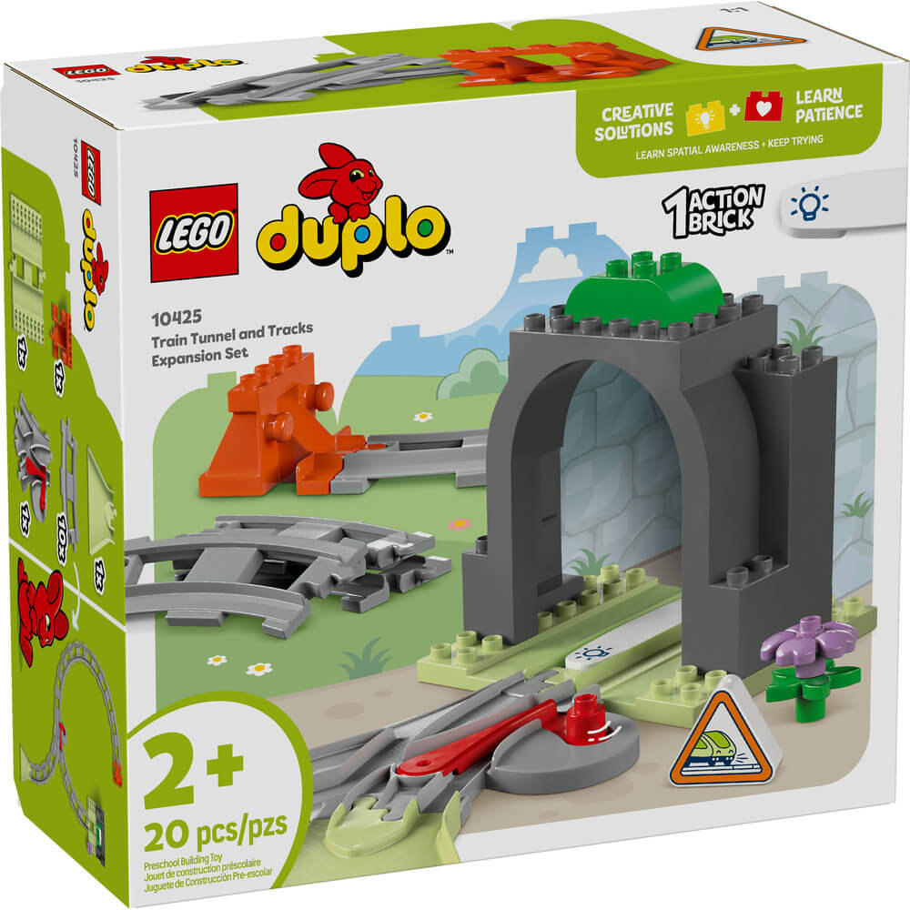 LEGO® DUPLO Train Tunnel and Tracks Expansion Set Building Kit 10425