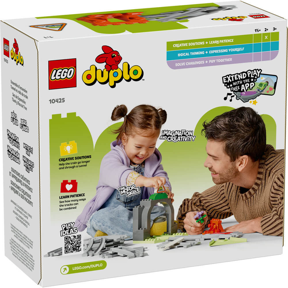 LEGO® DUPLO Train Tunnel and Tracks Expansion Set Building Kit 10425