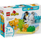 LEGO® DUPLO Wild Animal Families: Penguins & Lions Building Kit 10442