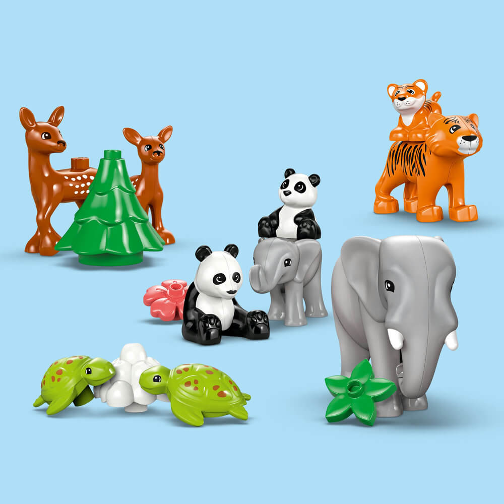 LEGO® DUPLO 3in1 Wild Animal Families Building Kit 10446