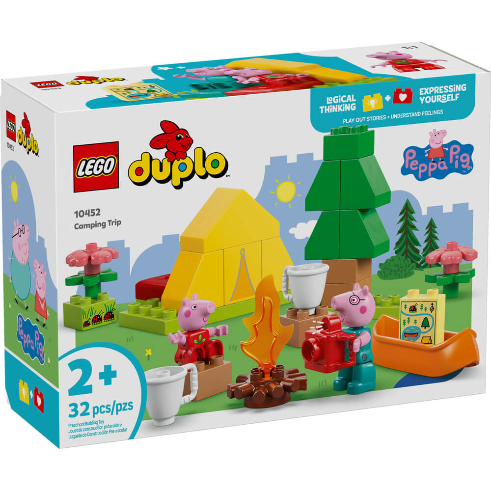 LEGO® DUPLO Peppa Pig Camping Trip 32 Piece Building Kit (10452)