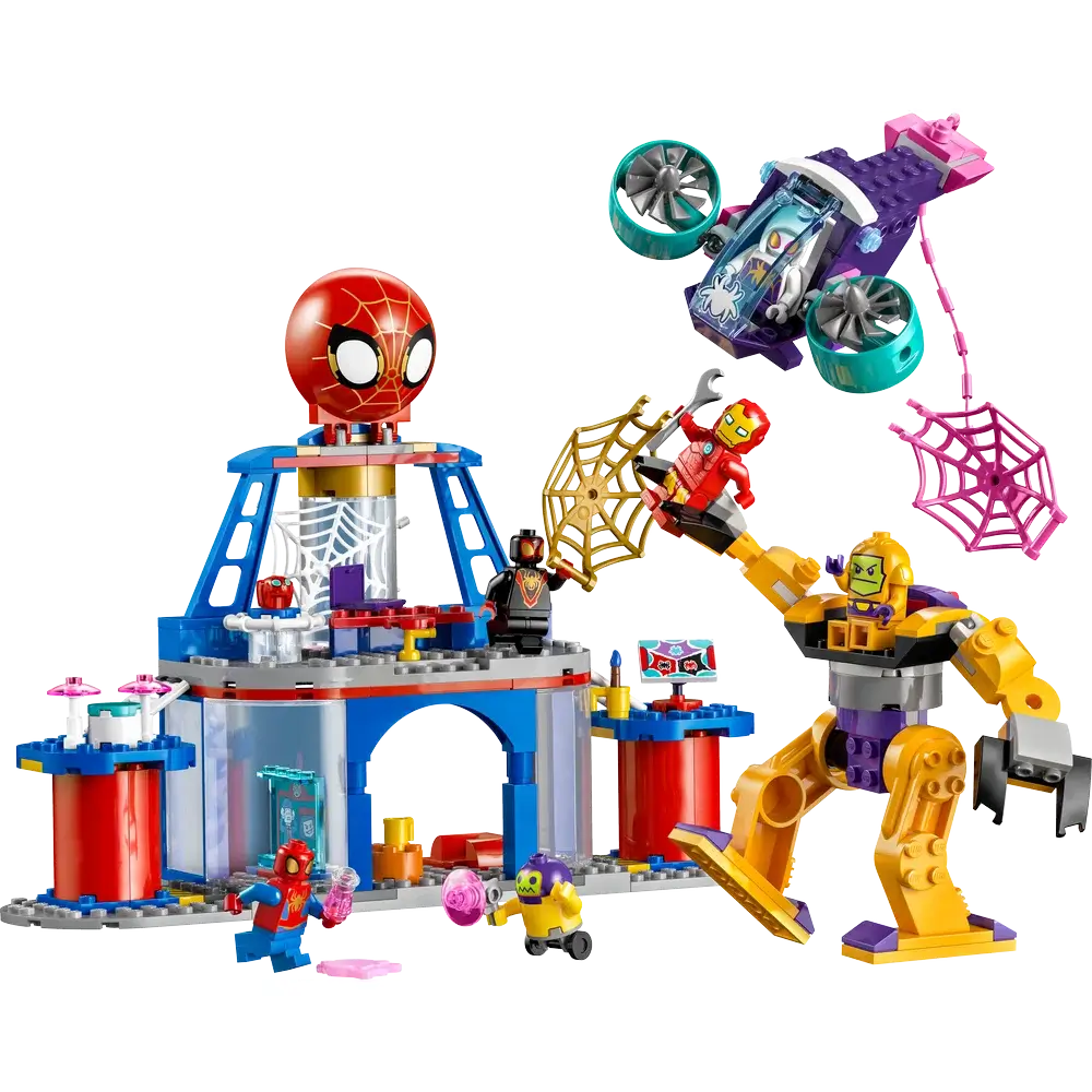 LEGO® 4+ Spidey Team Spidey Web Spinner Headquarters Building Set (10794)