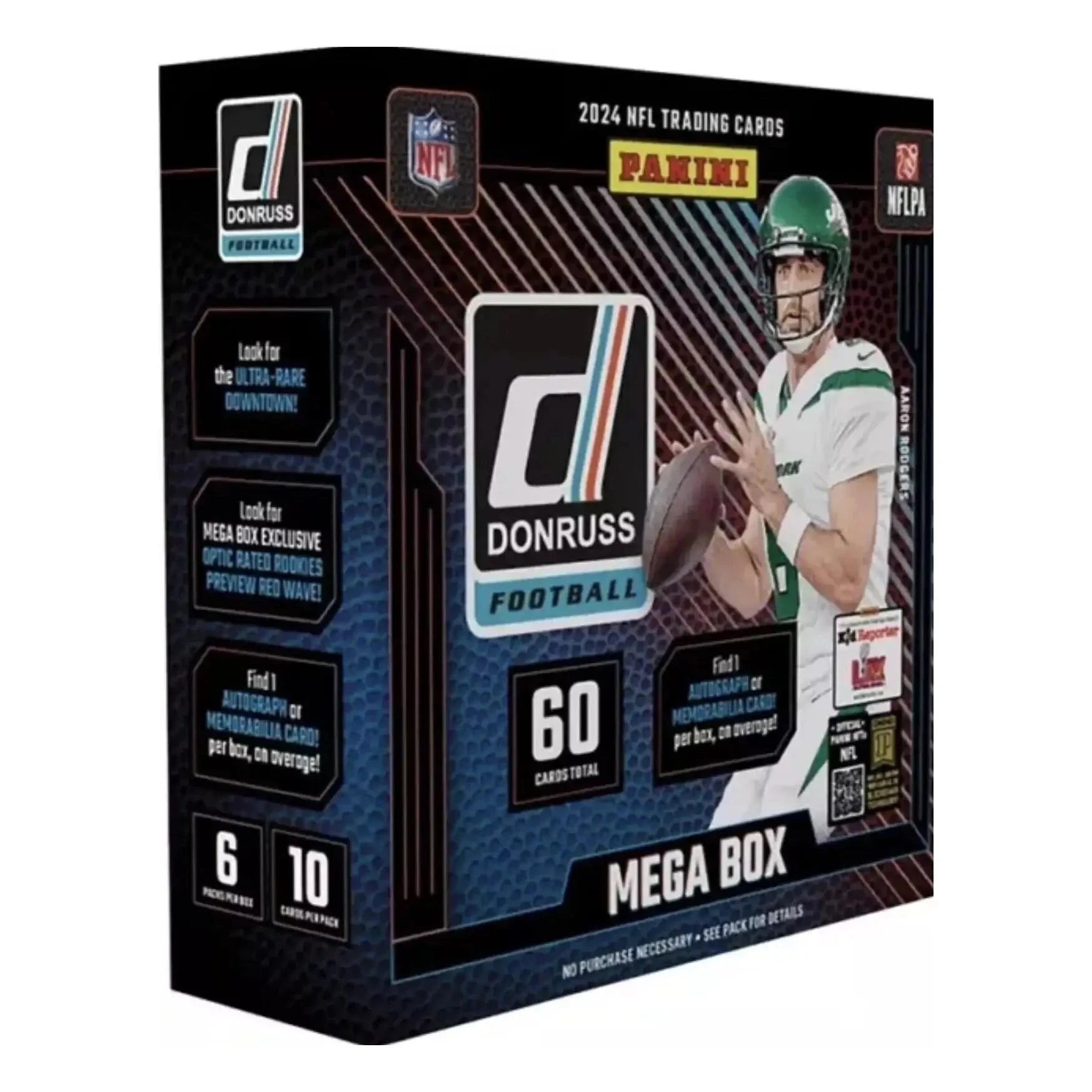 2024 Panini Donruss NFL Football Factory Sealed Mega Box