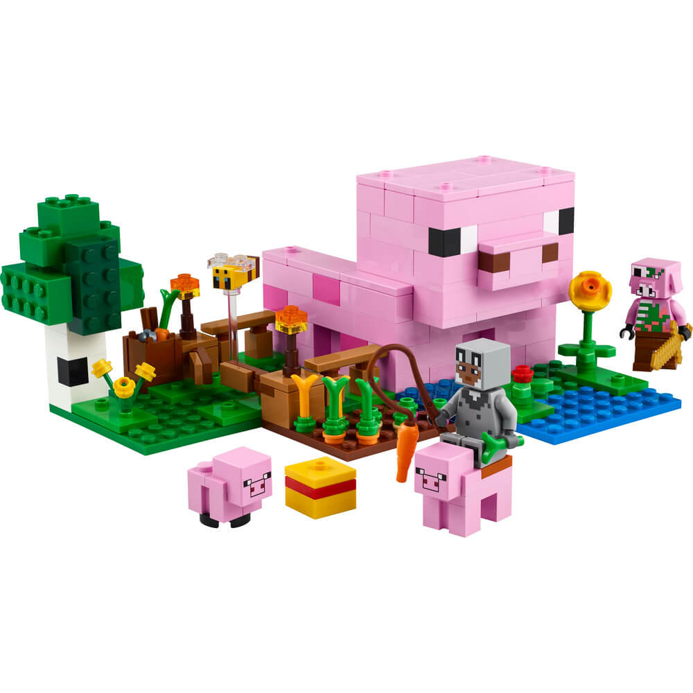 LEGO® Minecraft The Baby Pig House Building Kit 21268