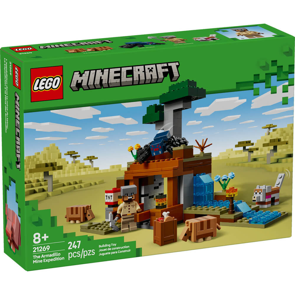 LEGO® Minecraft The Armadillo Mine Expedition Building Kit 21269