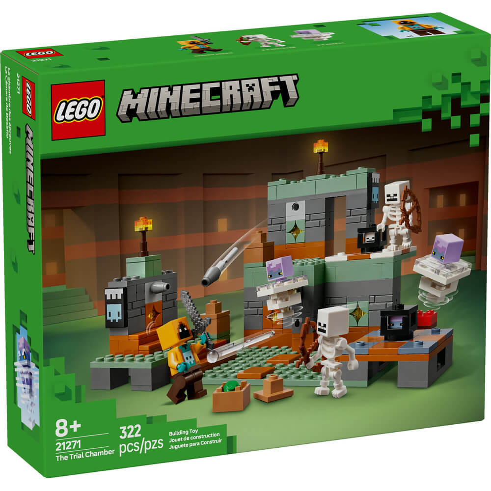 LEGO® Minecraft The Trial Chamber 322 Piece Building Kit (21271)