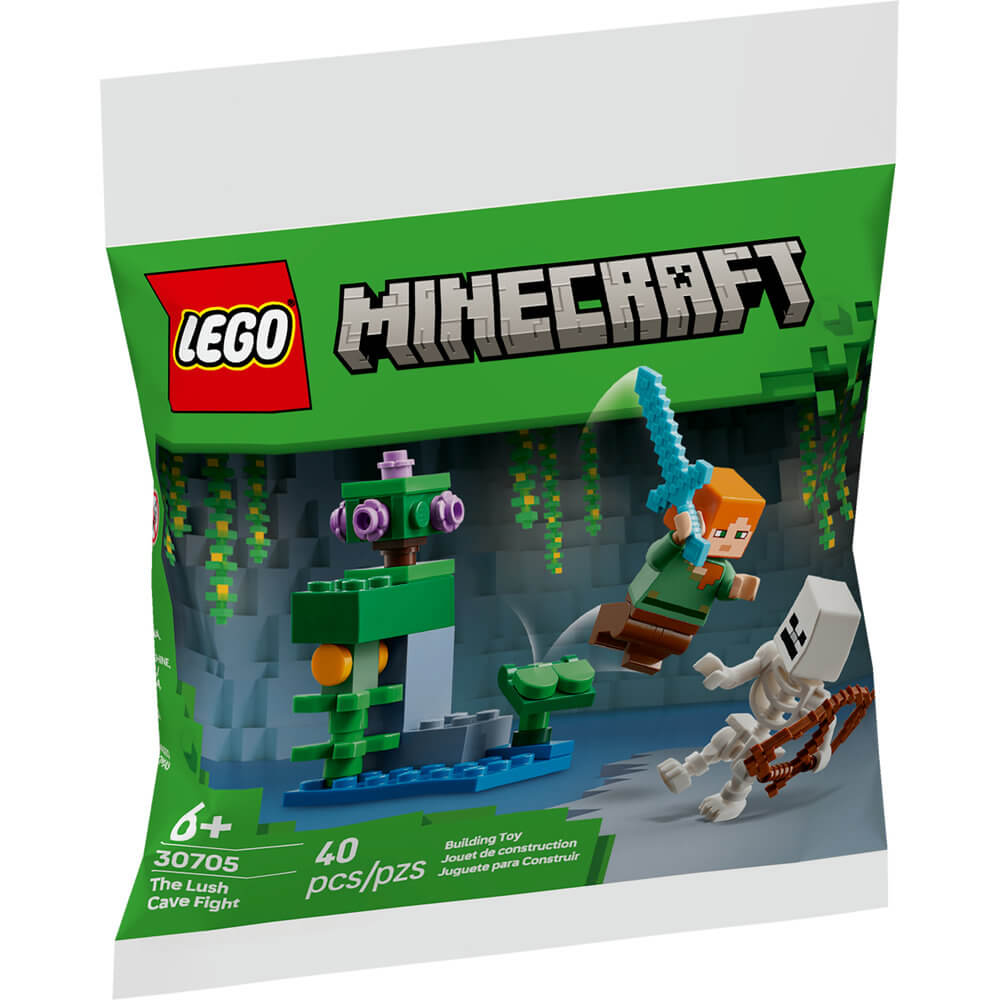 LEGO® Minecraft The Lush Cave Fight Building Kit 30705