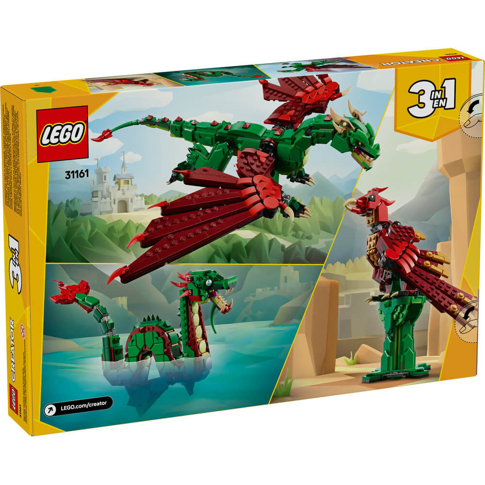 LEGO® Creator Medieval Dragon Building Kit 31161