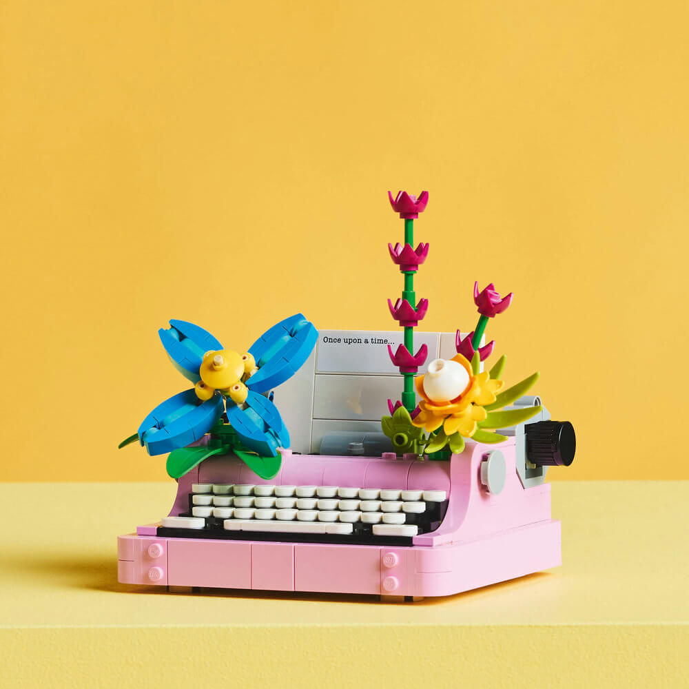 LEGO® Creator Typewriter with Flowers Building Kit 31169