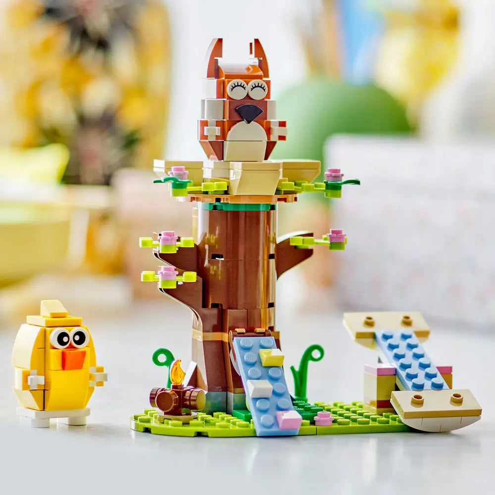 LEGO® Iconic Spring Animal Playground 172 Piece Building Kit (40709)