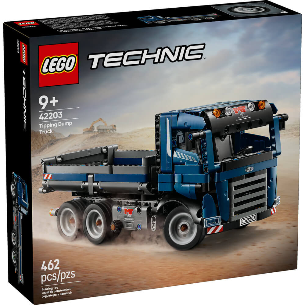 LEGO® Technic Tipping Dump Truck 462 Piece Building Kit (42203)