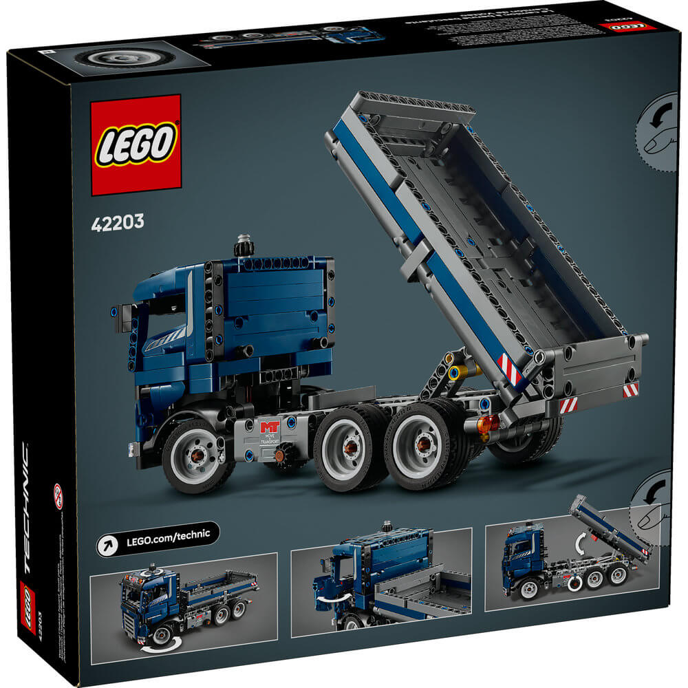 LEGO® Technic Tipping Dump Truck 462 Piece Building Kit (42203)