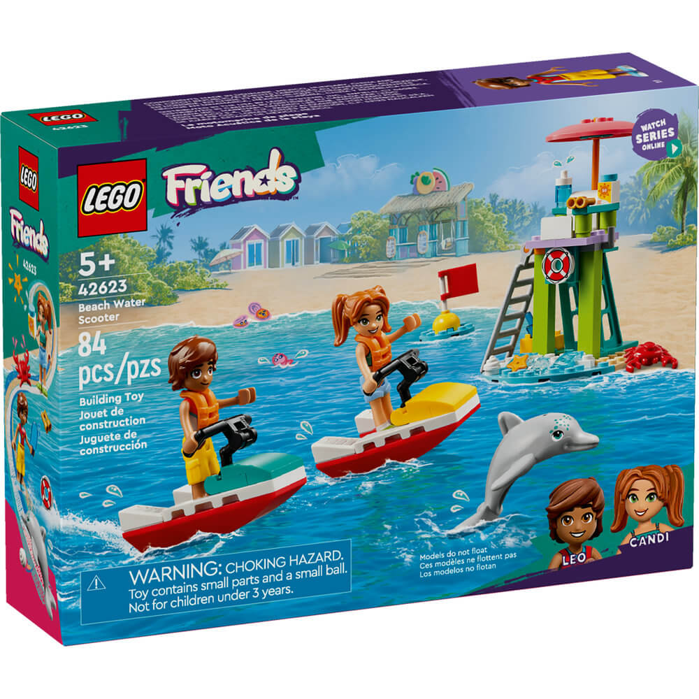 LEGO® Friends Beach Water Scooter 84 Piece Building Set (42623)