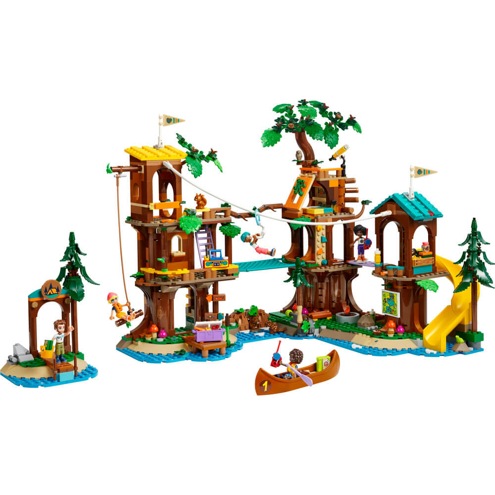 LEGO® Friends Adventure Camp Tree House 1128 Piece Building Set (42631)