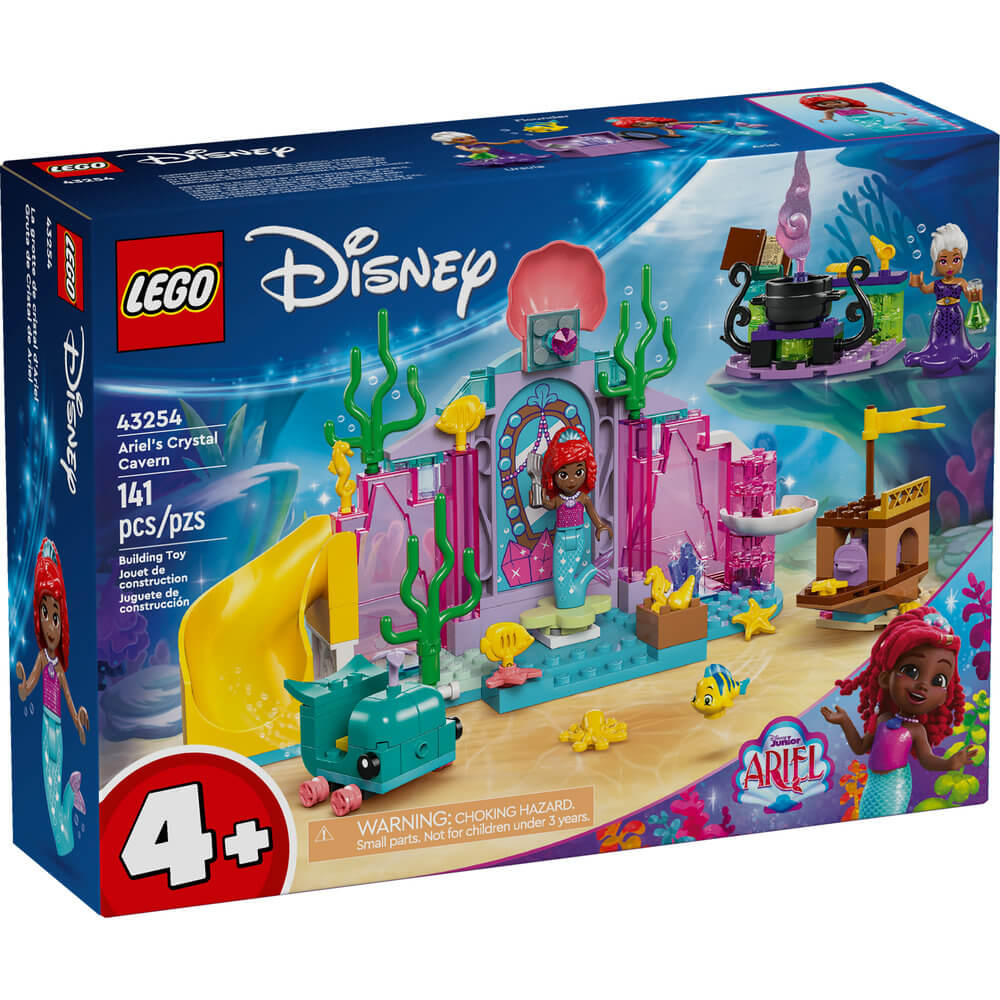 LEGO® Disney Princess Ariel's Crystal Cavern 141 Piece Building Set (43254)