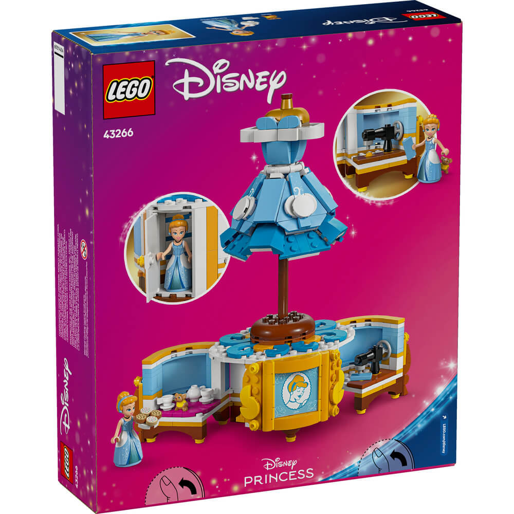 LEGO® Disney Princess Cinderella's Dress 474 Piece Building Kit (43266)