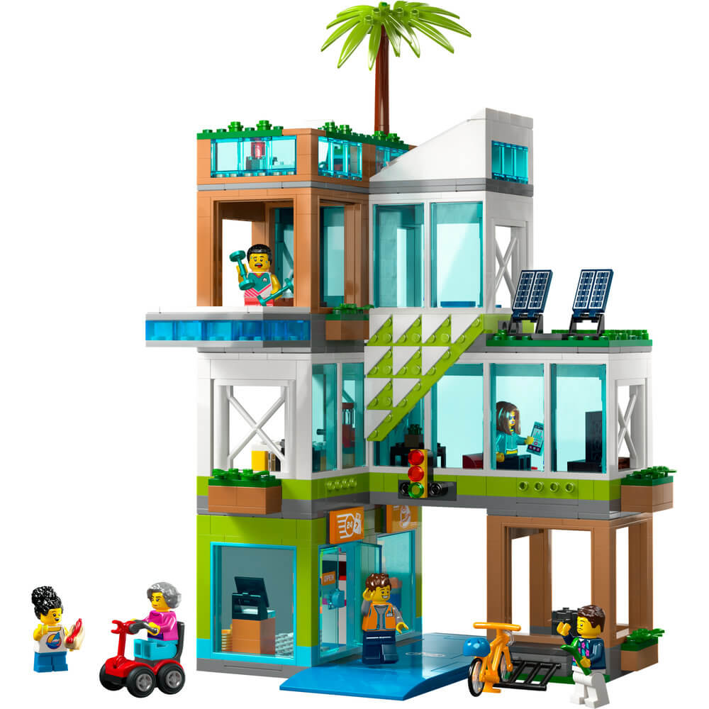 LEGO® City Apartment Building 60365 Building Toy Set (688 Pieces)