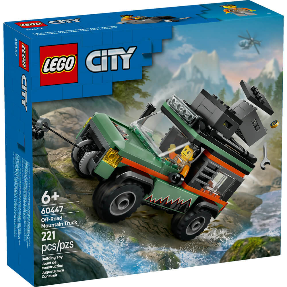 LEGO® City Off-Road 4x4 Mountain Truck Building Kit 60447