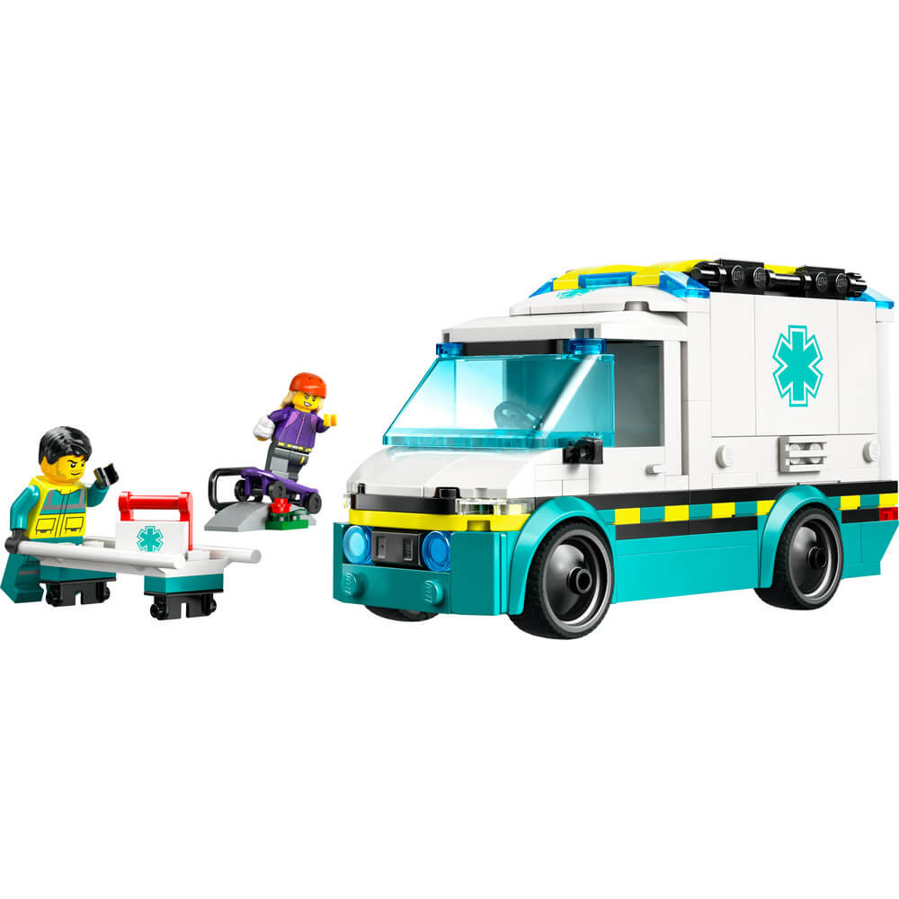 LEGO® City Emergency Ambulance Building Kit 60451