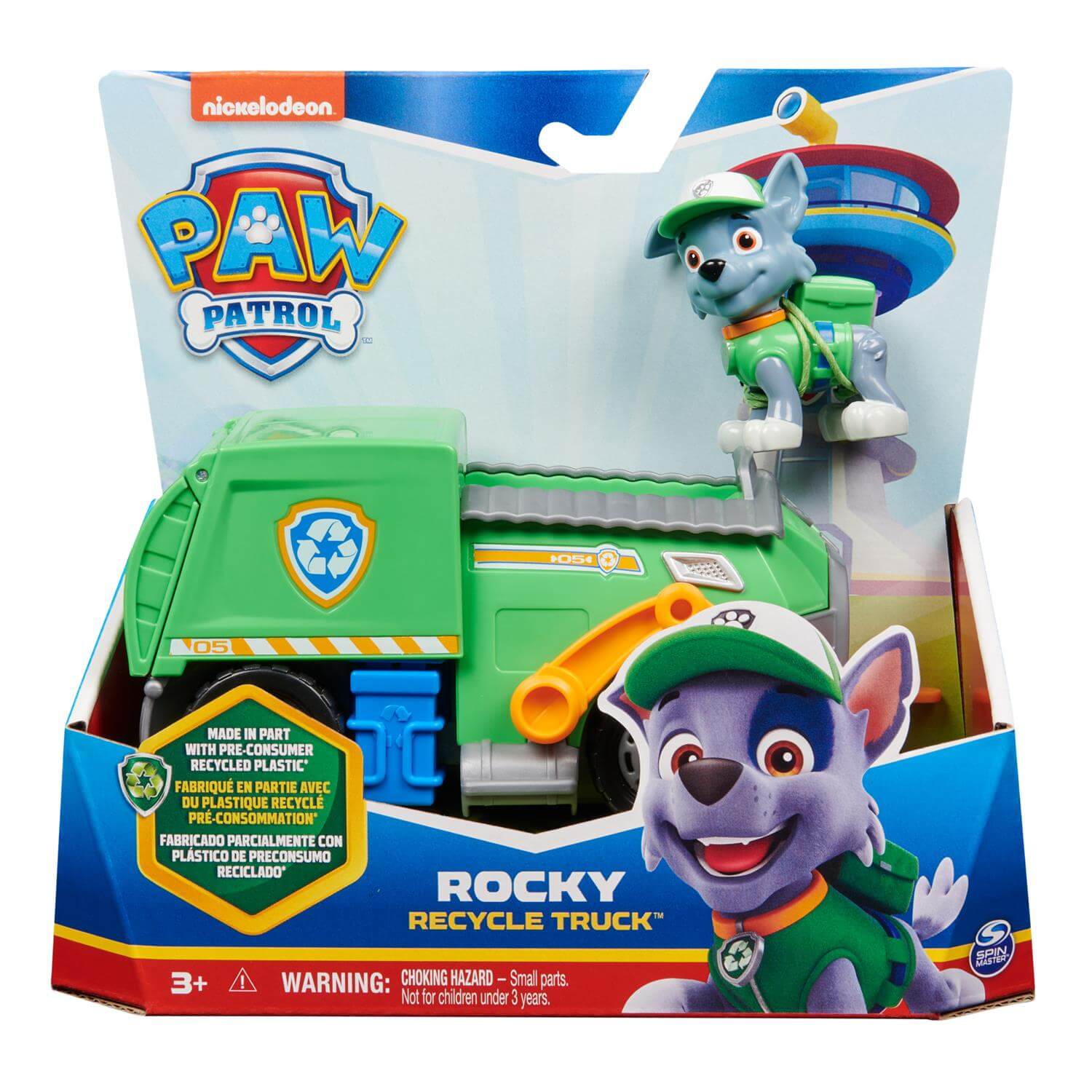 PAW Patrol Rocky and Recycle Truck Figure Set