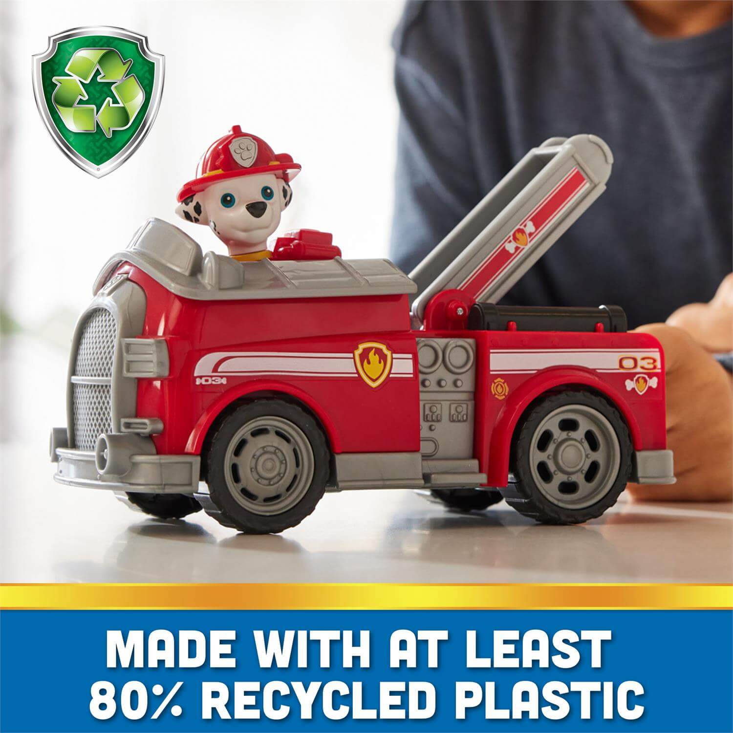 PAW Patrol Marshall and Firetruck Figure Set