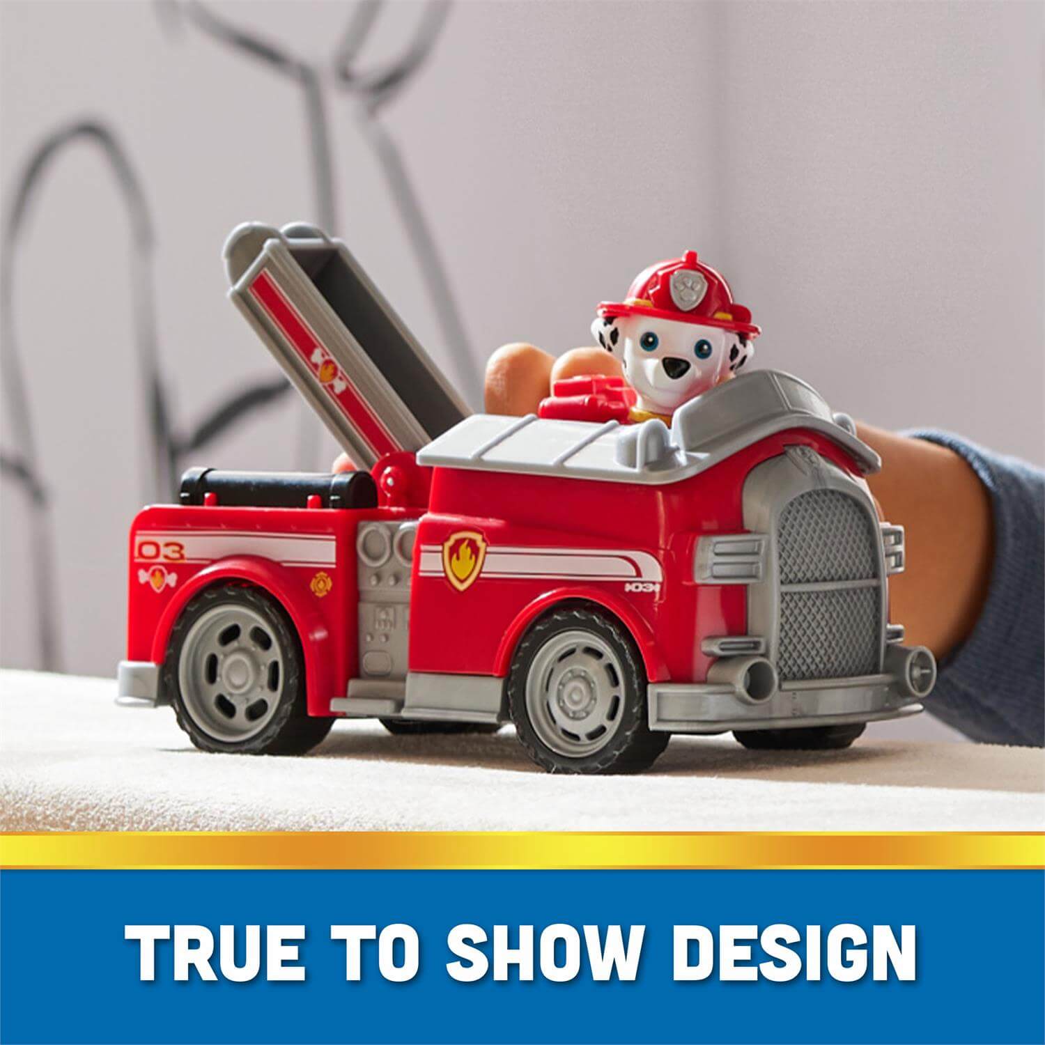 PAW Patrol Marshall and Firetruck Figure Set