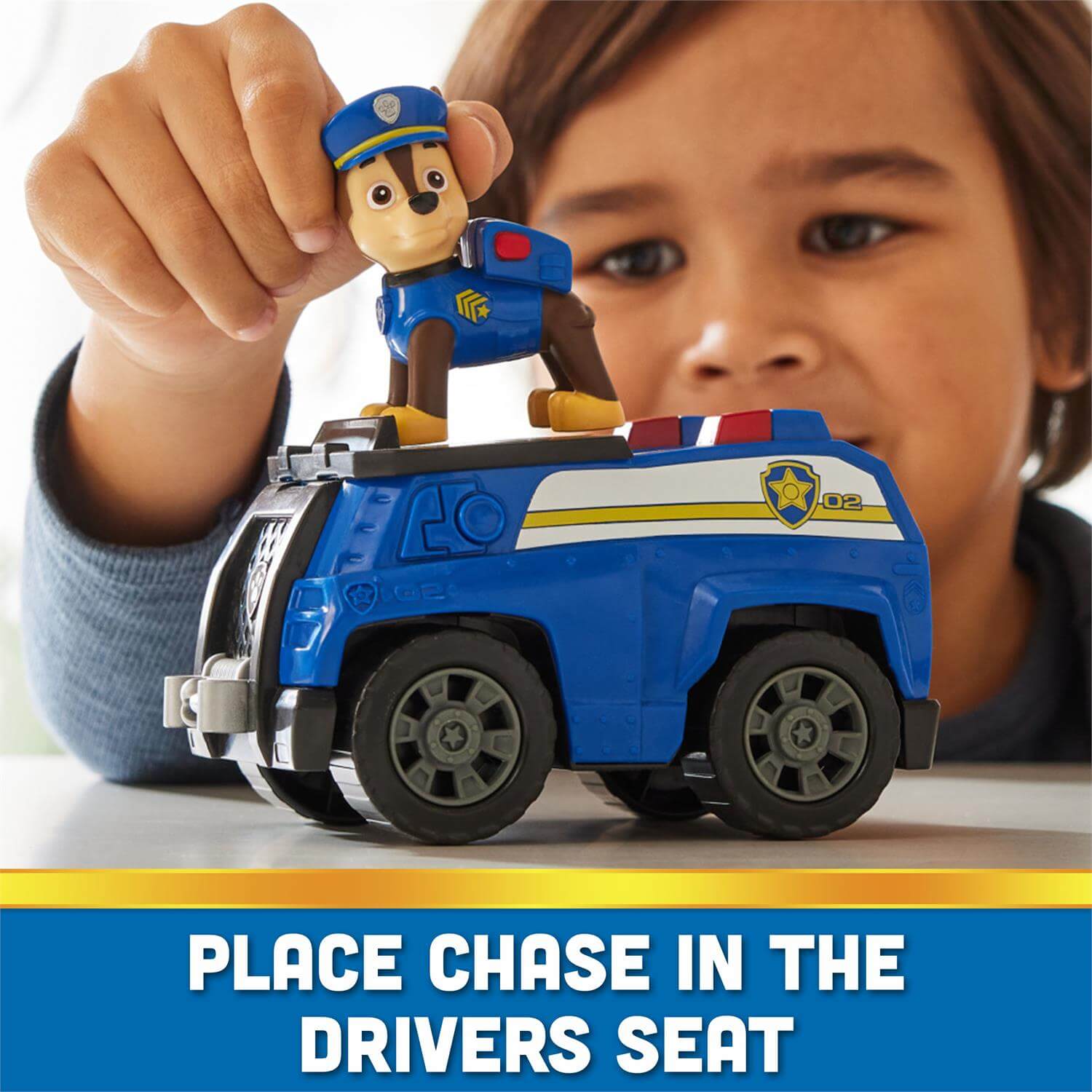 PAW Patrol Chase and Patrol Cruiser Figure Set