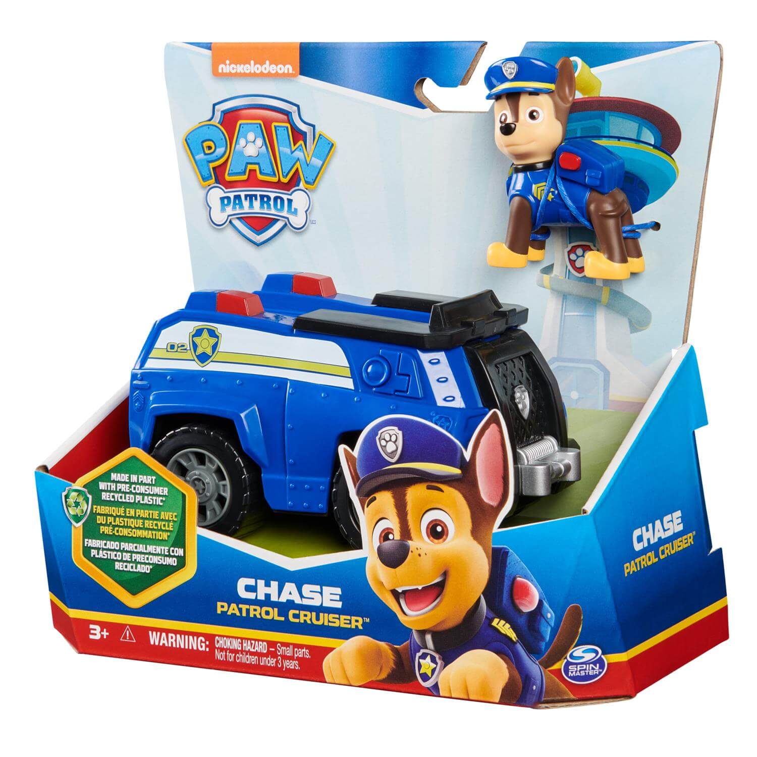 PAW Patrol Chase and Patrol Cruiser Figure Set