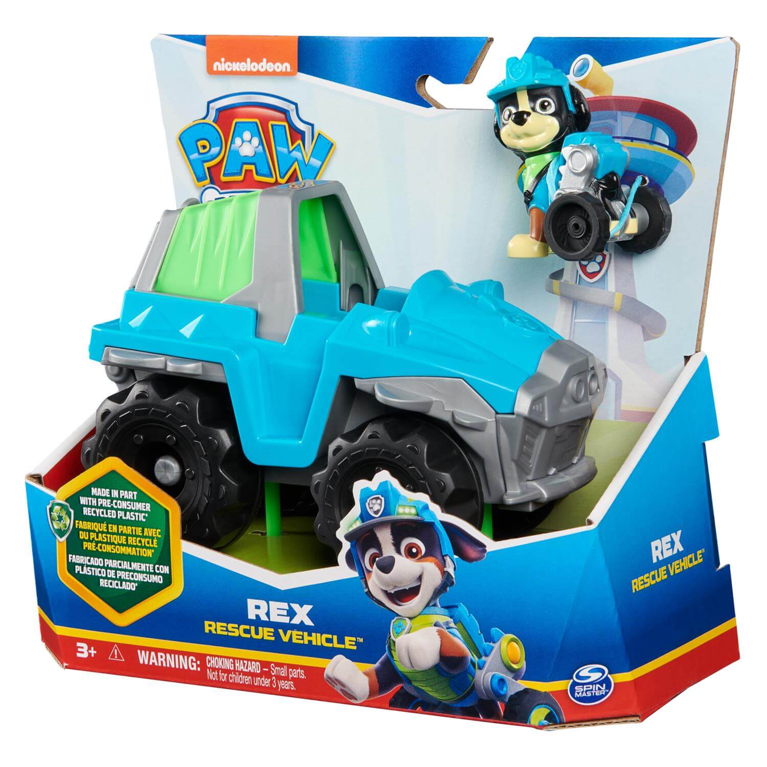 PAW Patrol Rex and Dinosaur Rescue Vehicle Set