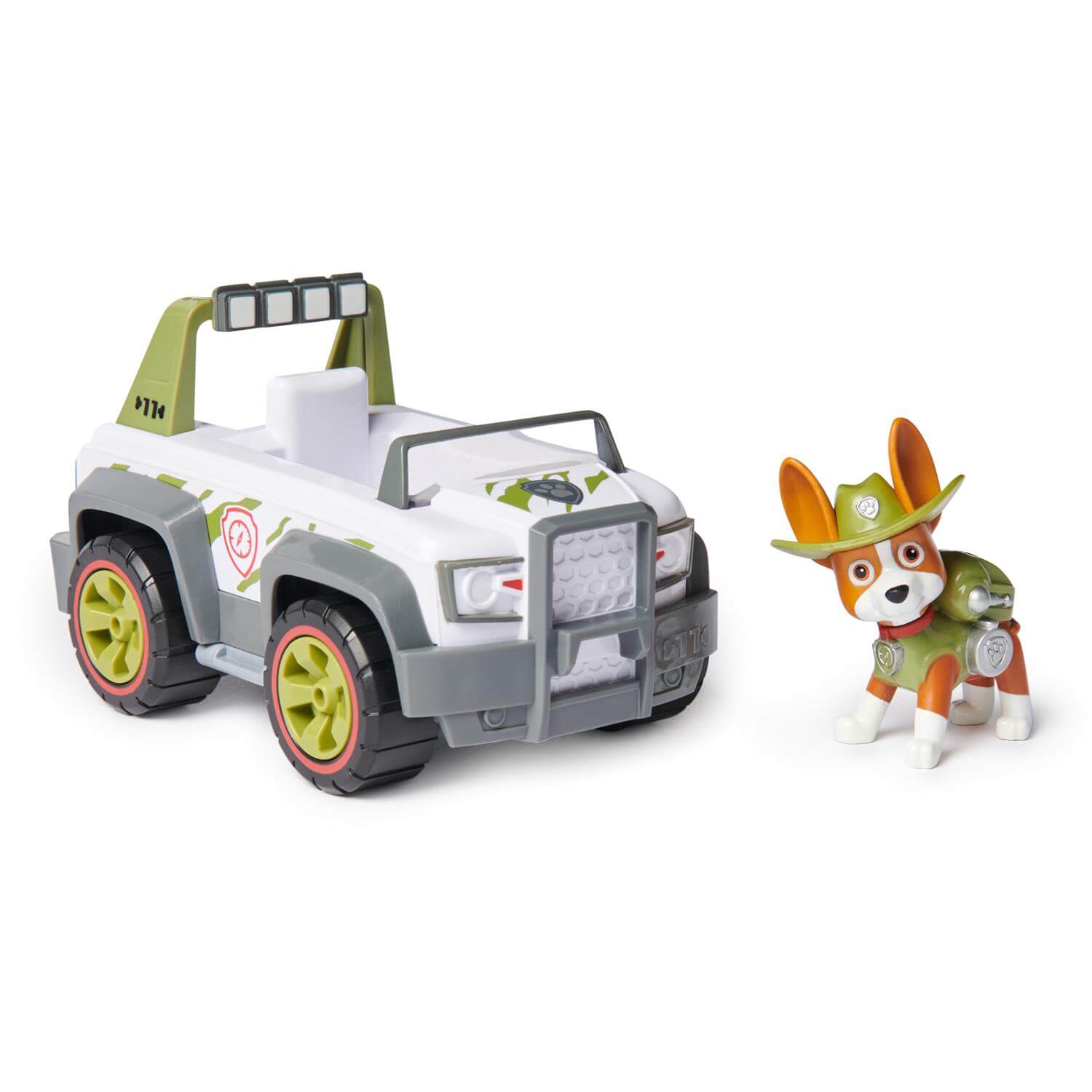 PAW Patrol Tracker and Jungle Cruiser Figure Set