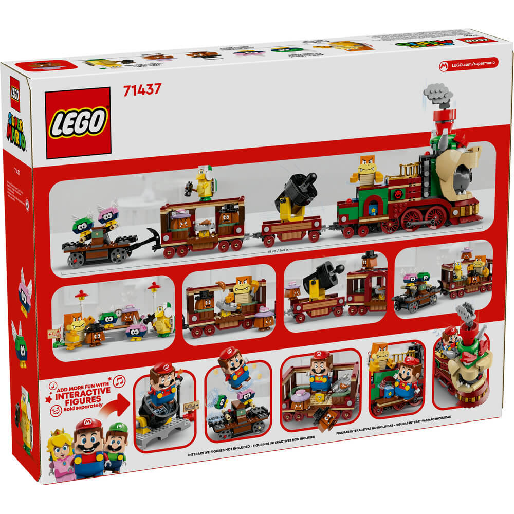 LEGO® Super Mario The Bowser Express Train 1392 Piece Building Set (71437)