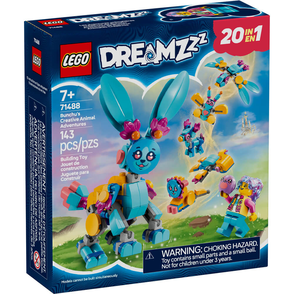 LEGO® DREAMZzz Bunchu's Creative Animal Adventures Building Kit 71488