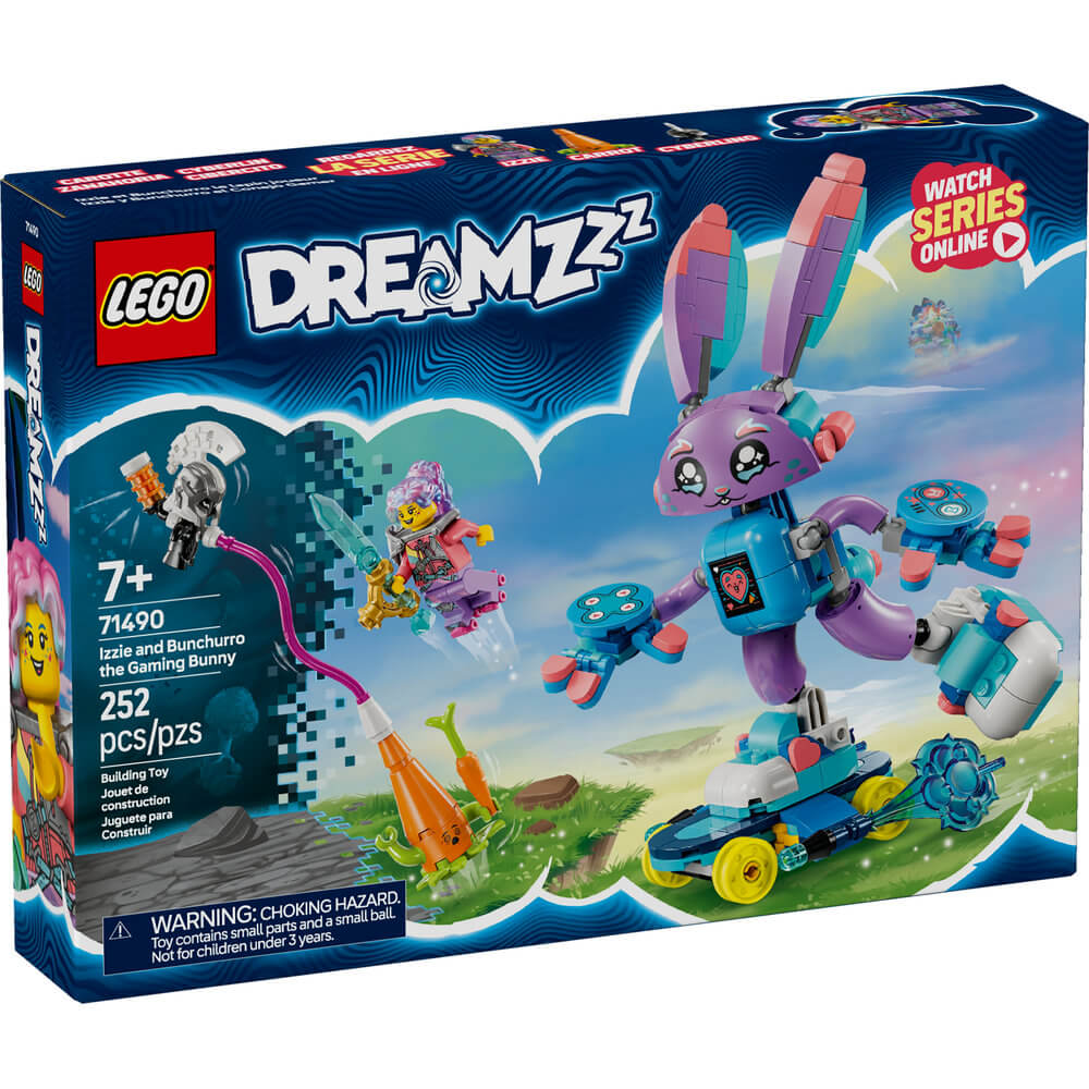 LEGO® DREAMZzz Izzie and Bunchurro the Gaming Bunny Building Kit 71490