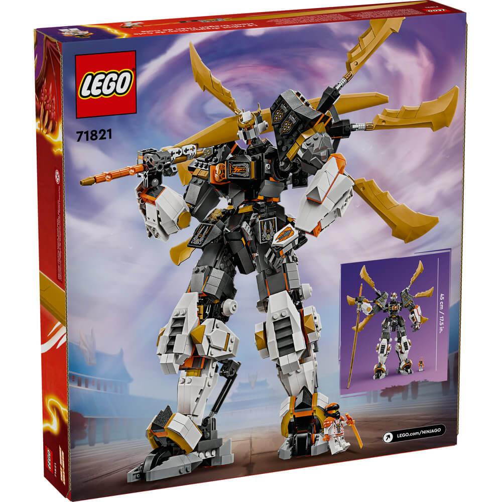 LEGO® Ninjago Cole's Titan Dragon Mech 1055 Piece Building Set (71821)