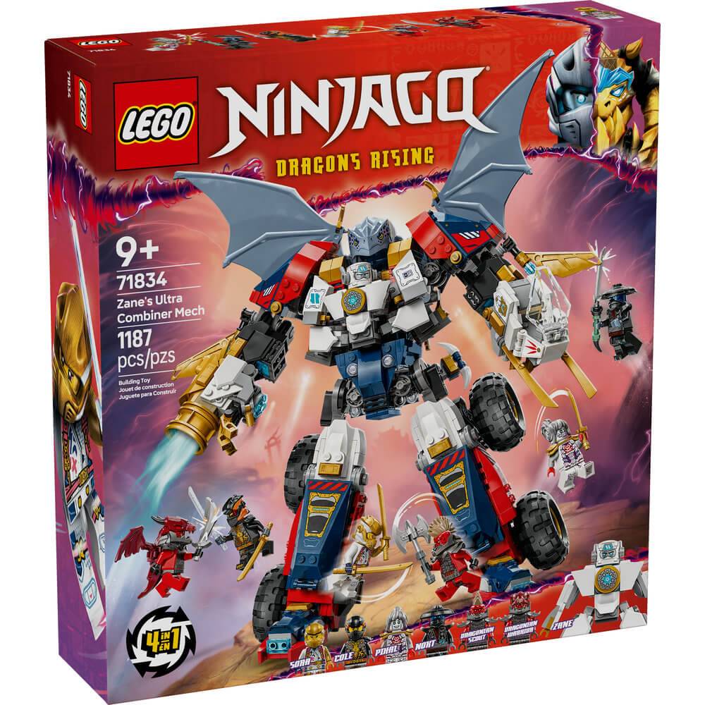 LEGO® Ninjago Zane's Ultra Combiner Mech Building Kit 71834